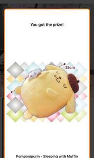 日本景品 Toreba 布丁狗 pompompurin sanrio