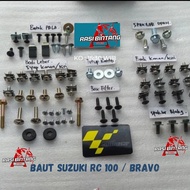baut fullset lengkap suzuki rc100 suzuki bravo baut suzuki bravo baut bravo rc100