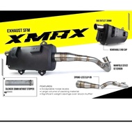 EXHAUST CJ IPOH XMAX V1 V2 32mm 35mm SLIP ON SFM SFB SUPER CHARGER EKZOS CJ IPOH XMAX 250 300