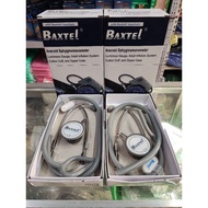 BAXTEL ORIGINAL SET - STETHOSCOPE WITH SPHYGMOMANOMETER (SET) 2 YEARS LIMITED WARRANTY