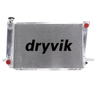 Aluminum 3 Row Radiator For 1985-1997 Ford Bronco F-150 F-200 F-250 F-350 5.0L 5.8L V8 Automatic Tra