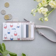 日本 Mercis Bv Miffy 雜誌附錄 米灰色皮革 卡片 散子包