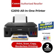 CANON Pixma G2010 Refillable Ink Tank All-In-One Printer Print / Scan / Copy / Borderless Printing