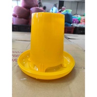 [QQ PET SHOP] TONG KUNING L / TONG MAKANAN / BEKAS MAKANAN AYAM & ITIK / FOOD FEEDER CONTAINER CHICK