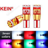 KEIN 2PCS DC12V-24V T10 Led Bulb W5W 194 168 501 Car Dome Interior Light Parking Signal Side Marker 