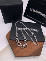 Chrome Hearts克羅心鎖骨項鍊 配全套包裝
