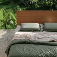 Heveya® Bamboo Sheets Bundle - Fitted Sheet, Duvet Cover, Pillowcases - Silky Soft, Cooling, Hypoall