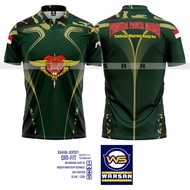 Wangki PPM / Kaos Polo Pemuda Panca Marga/Kaos Kerah PPM Bahan Dryfit Fullprint