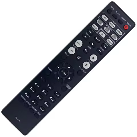 RC-1163 remote control compatible with Denon audio spare parts