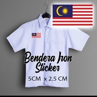 Bendera Malaysia Iron pada baju sekolah / Iron Pada Baju