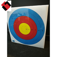 World Archery Target Face Center 6 Ring With Foam Butt (Thickness 5 cm) Kan Sasar Papan sasaran anak