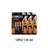 Duracell Alkaline Battery AA/ AAA 1.5V LR03/ LR6/ Bateri Duracell/ η΅ζ± (12Pack)