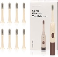 Chzisuyy Sonic Electric Toothbrush for Adults - Rechargeable Electric toothbrush, with 8 Brush Heads
