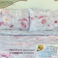EXOTICA Duvet Cover/With Fur Elise Pattern Size 100 X 90 (Sleeper 6' Or 5') And 70-Point X 90 (3' Ma