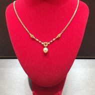 22k / 916 Gold Heart Necklace