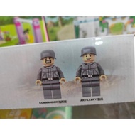 Army Swat Brick White Tank Toy Includes 2 Military Figures Ready to Ship