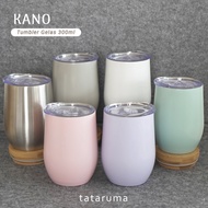 CHEAPEST PRICE AFTER HOURS Kano Tumbler Stainless Steel Glass 34 Leakproof 3ml Heat Resistant 5 HOUR
