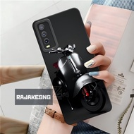 VIVO Y20 Softcase Y12S/ Latest Y20S/ - Vespa Motif Case - VIVO Y20 Case Y12S/ Y20S/ - Pro Camera Sil