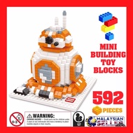 [ BB8 Robot ] ( 592 Pcs ) Model Toy Mini Building Blocks