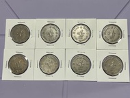 （十角形伍圓76年八枚）香港硬幣英女王伊利沙伯1976年伍元Government of Hong Kong Queen Elizabeth ll 1976 $5