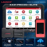 LAUNCH X431 PRO3S+ ELITE J2534 Programming Tool Bi-directional Scanner Full System OBD2 Diagnostic T