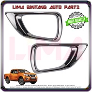 Nissan Navara D23 NP300 Bumper Fog Lamp Cover , Chrome Cover