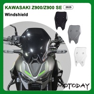 For Kawasaki Z900 2025/Z900 SE Tall Windshield  Anti-Splash Upgrade, Tool-Free Mounting Z900  Access