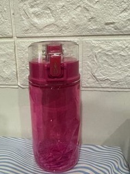 一瓶多用的LUDAVI多功能時尚鑽石水瓶（350ml）桃紅 全新沒用過 無袋無盒