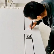 Gold Pen Color Pen European Style Pen Wooden Door Paint Paint Paint Pen Furniture Black