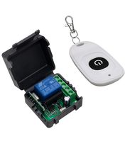 Aitemay 433 Mhz DC 12V 1CH Relay Module Receiver EV1527 Wireless Remote Control Switch for Garage Cu