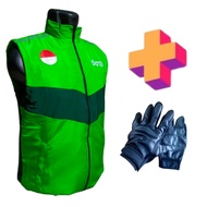 Latest Thick GRB Vest, Men's GRB Motorcycle Vest Wanita, Computer Embroidered Logo Vest.