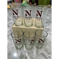 (combo of 4 sets x 24c) Glass cups - Glass cups - gifts from nutifood (set of 6 cups)
