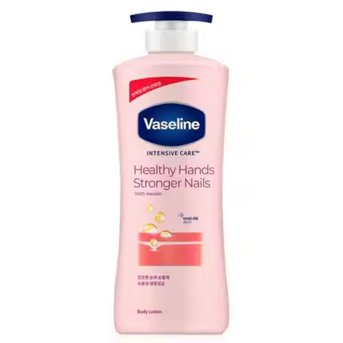 Vaseline Hand & Nail Lotion High Moisture Large Capacity Hand Lotion 600ml x 1