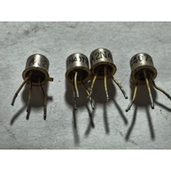 2N4072 – Silicon NPN HF Low Power BJT Yellow pin Transistor disassemble