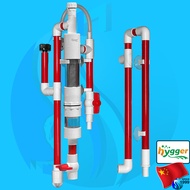 Hygger Fish Waste Collector HG-141 / HG-183 ชุดท่อแดงน้ำขึ้น น้ำลงกรอง overflow box ไม่ต้องเจาะตู้ พ