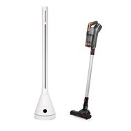 贈品2選1【ARTISAN】UV清淨加濕冷/暖循環扇-舒棉白 TF2001