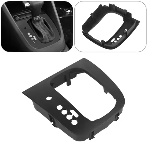 Matte Black Center Console Shift Head Base Panel For MK5 MK6 Golf GTI / R32, MK5 Jetta GLI, MK6 Golf