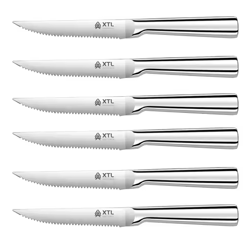 Steak knife set stainless Steel Blade Kitchen Knives Handle Sharp Dinner Knife Meat Cutter bread kit