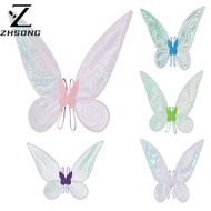 ZHSONG เครื่องแต่งกายชุดปาร์ตี้วันเกิดสีสันสดใสงานเลี้ยงสังสรรค์วันเกิดคริสต์มาสเครื่องแต่งกายปีกนาง