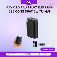 Máy cạo râu 2 lưỡi Elept MN-585 công suất 5W tự mài máy cạo râu mini Elept MN-585 Máy cạo râu 2 lưỡi