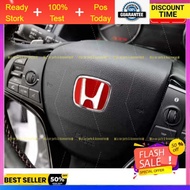 Honda Emblem Logo Steering Civic City Jazz Accord 2 COLOUR SIZE Chrome RS Type R badge lower cover F