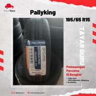 Pallyking Ecotech 195/65R15 Tayar Baru (Installation) 195 65 15 New Tyre Tire TayarGuru Pasang Kereta Wheel Rim Car