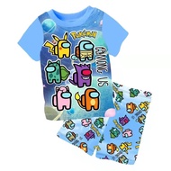 Local Seller Cuddle Me 5 to 12 year old Kids Pyjamas Set / Kids Outing Set