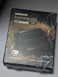 Samsung 三星 T7 Shield USB 3.2 Portable SSD 4TB