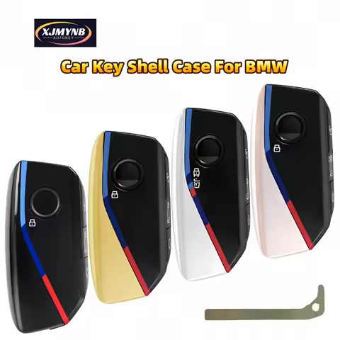 XJMYNB Replacement Smart Car Key Shell Case Fob For BMW 2022-2024 I7 X7 G07 LCI IX I20 X1 U11 7 Seri