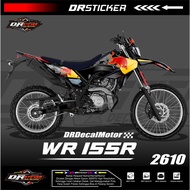 Decal wr 155 r | Redbull wr | Yamaha wr 155r | FULL BODY | DECAL DECAL DECAL