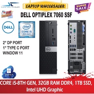 DELL OPTIPLEX 7060 | 7050 | 7040 SSF| CORE I5-9TH GEN| CORE I7-7TH GEN | CORE I5-7TH GEN |CORE I5-6T