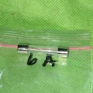 Large 6A fuse 6 fuse 250v ampere safety fuse tube glassa a