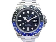 【JDPS 久大御典品 / 勞力士專賣】ROLEX 116710BLNR 蝙蝠俠 台灣AD 附盒單 編號T693