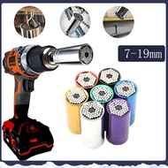 Universal Universal Socket Wrench Set 7-19mm Multifunctional Universal Electric Socket Tool Fast Rat